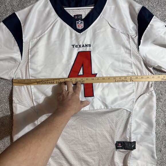 Nike Houston Texans NFL Deshaun Watson #4 On Field Jersey Mens Size 56 Football - Picture 5 of 7